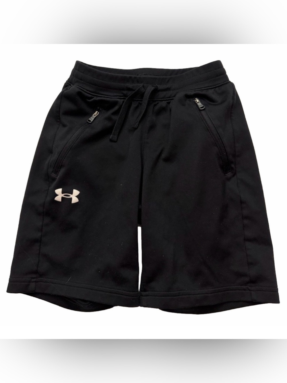 Under Armour Black Performance Shorts Youth Boy Size Large Activewear Athletic